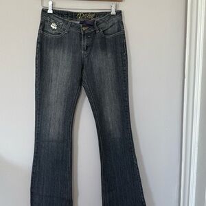 Dereon Charcoal Flare Jeans